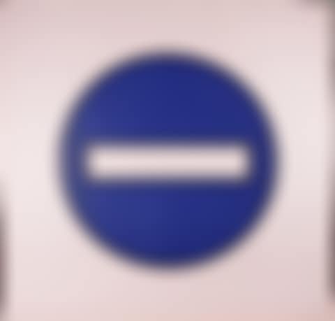 Signage - Direction prohibited (preview)
