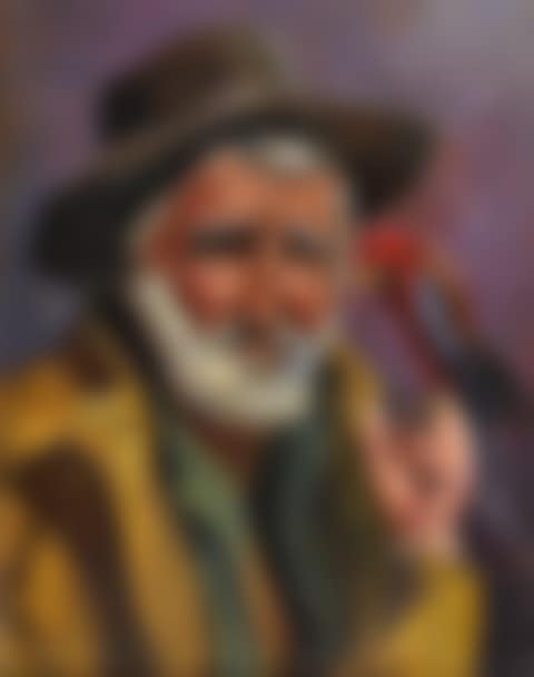 MAN WITH A RED PARAKEET (preview)