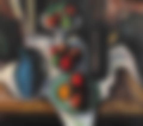 STILL LIFE WITH WINE AND FRUIT (preview)