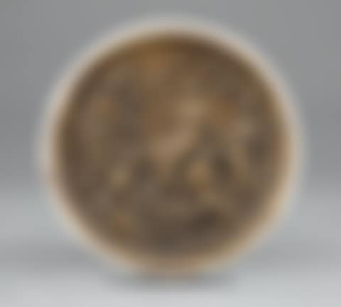 French Bronze Inset Marble Roundel (preview)