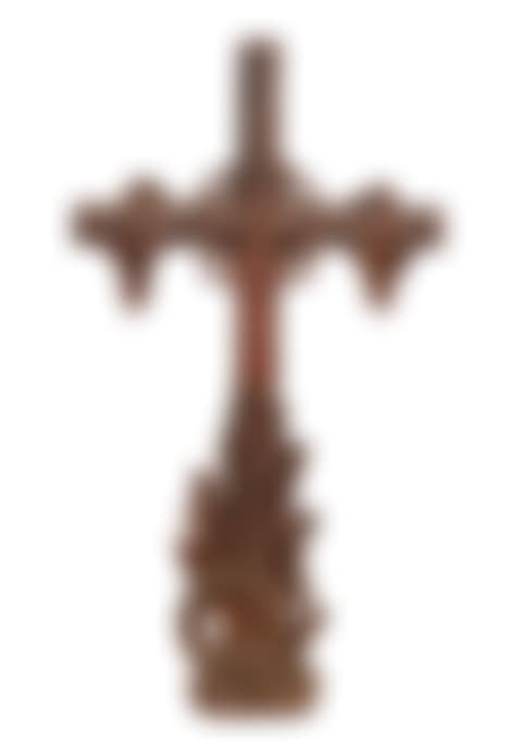 Cast Iron Cross with Crown of Thorns (preview)