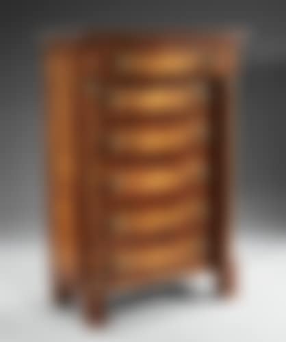 Dutch Bronze-Mounted Mahogany and Marquetry Tall Chest (preview)