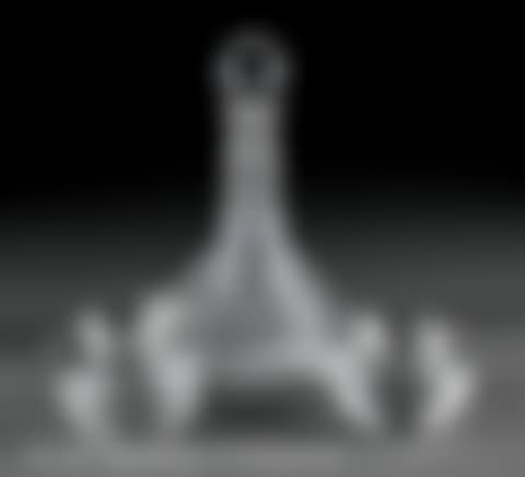 Molded Glass Ship"s Decanter (preview)