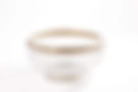 Ribbed cut crystal salad bowl surrounded by ribboned bangles (preview)