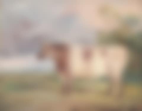 A prize cow in a landscape (preview)