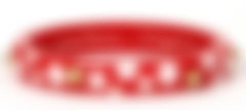 Louis Vuitton; Red Dots Infinity Bracelet (Red and White) (preview)