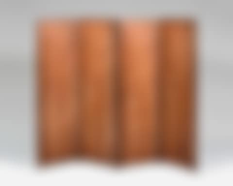 Screen with four rectangular leaves in rosewood veneer (preview)