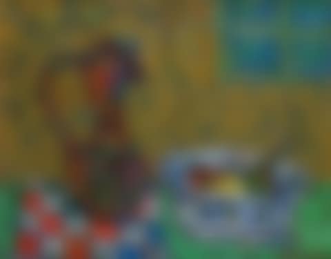 STILL LIFE WITH AN EARTHENWARE PITCHER AND COMPOTIER (preview)