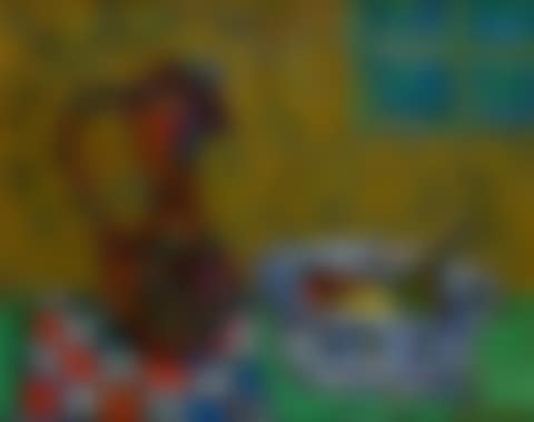 STILL LIFE WITH AN EARTHENWARE PITCHER AND COMPOTIER (preview)