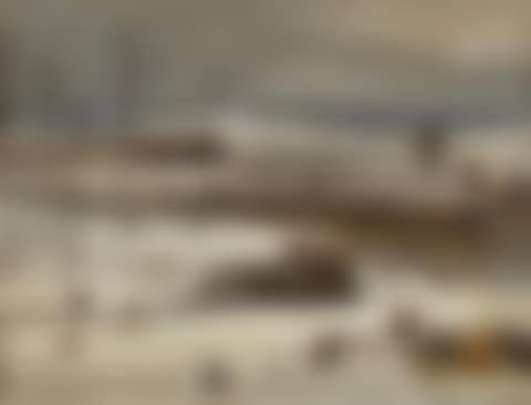 Winter scene at the river (preview)