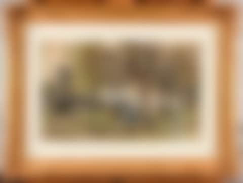 Woman in the garden of the Saint-Siméon farm (Honfleur) (preview)