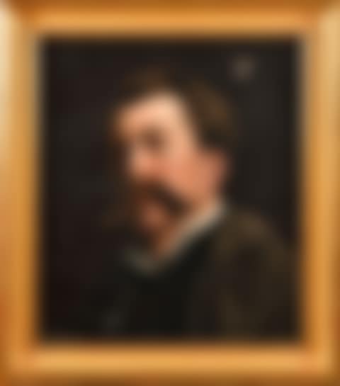Portrait of a man with a moustache (preview)