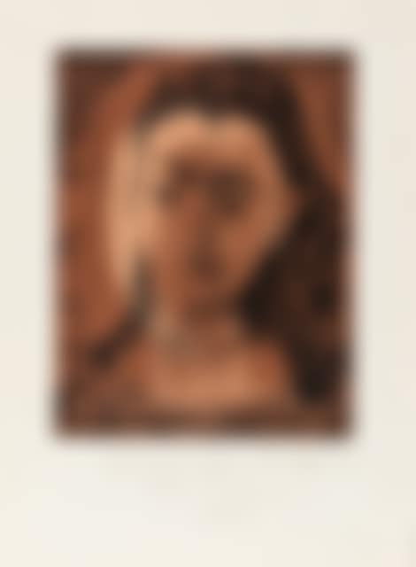 Portrait of Jacqueline in an imprimée dress (preview)