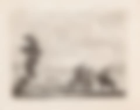 2 sheets x Landscapes with riders and anglers on the coast of To reprimand (preview)