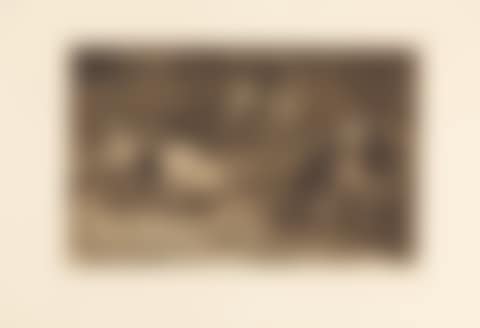 A torero mounts on the heads of a lanceolate and a taureau (preview)