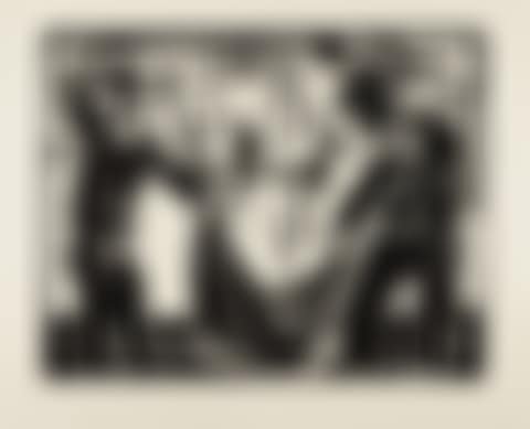 Two fishermen with a net. (preview)
