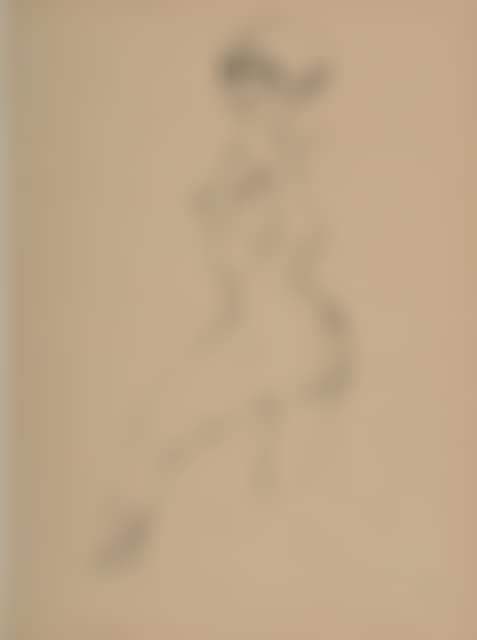 Standing female nude. (preview)