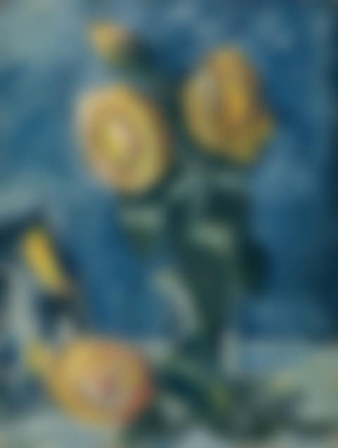 Still life with roses and mirror. (preview)