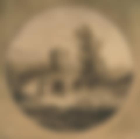 Southern landscape with bridge and round tower (preview)