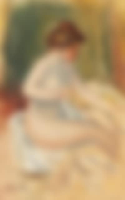 Femme nue à sa toilette (preview)