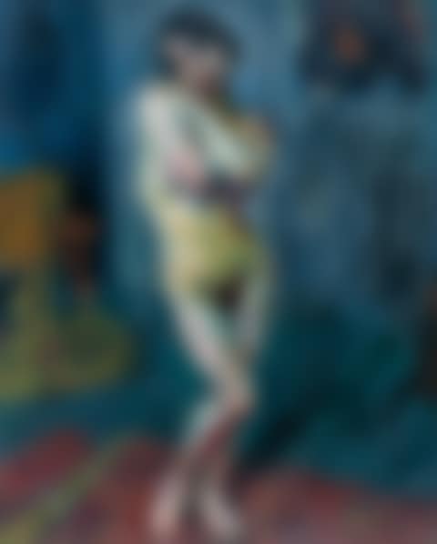 Standing female nude (preview)