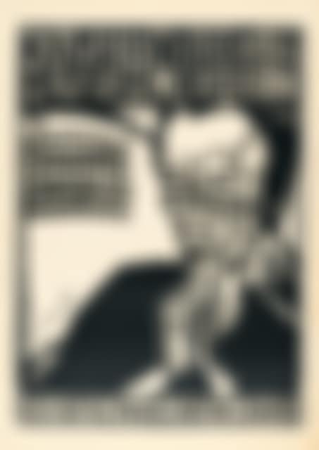 Poster for the “1st exhibition of modern German art” in Krefeld (preview)