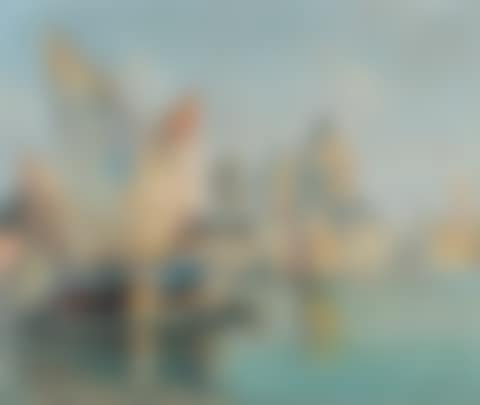 View over the Grand Canal to the Punta della Dogana and S. Maria della Salute, Venice (preview)