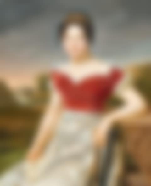 Portrait of a noble lady with a lyre (preview)