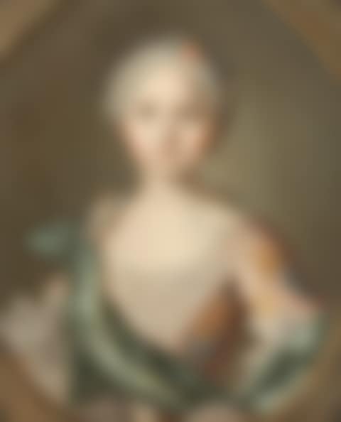 Portrait of Mlle de Pleumartin, Marquise de la Rochethulon (preview)