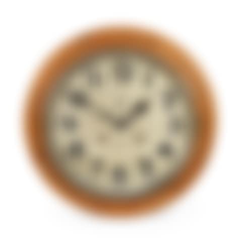 CIRCULAR OAK WALL CLOCK (preview)