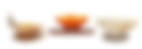 Collection Of Three Agate Bowls (preview)