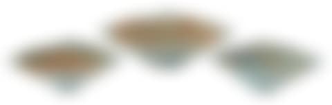Three Glazed Pottery Bowls (preview)