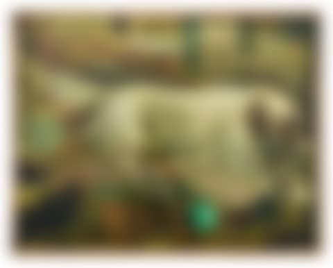 "Borzoi with a Green Ball" (preview)