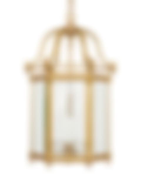 Bronze and Glass Hexagonal Hall Lantern (preview)