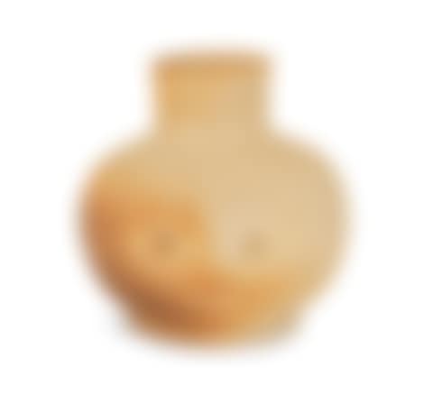 Rare George E. Ohr Unglazed "Face" Vase (preview)