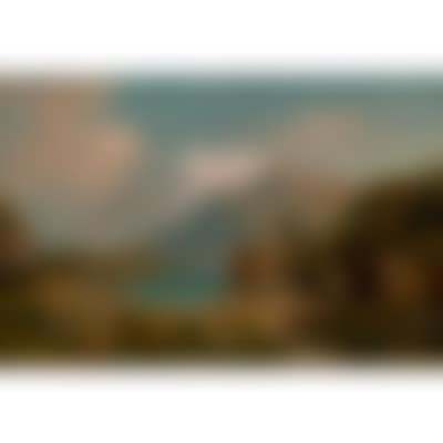 Alpine landscape with lake (preview)