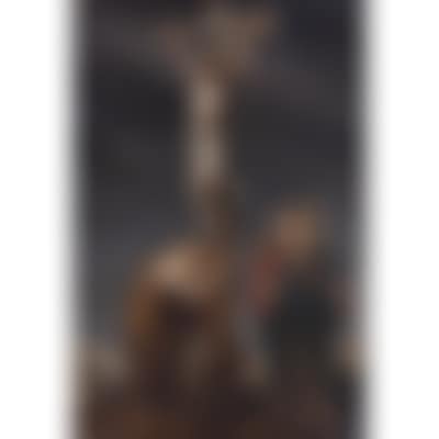 Christ on the cross adressing his mother, Saint John and Saint Mary Magdalen (preview)