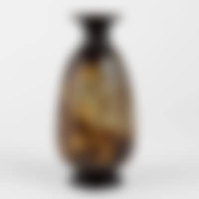 A cameo glass vase with flared nek (preview)