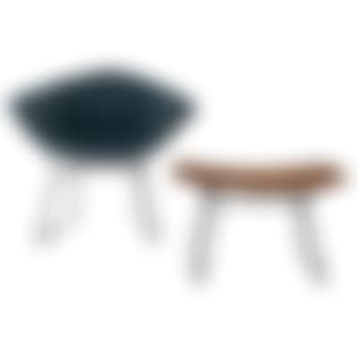 Diamond chair with footstool (preview)