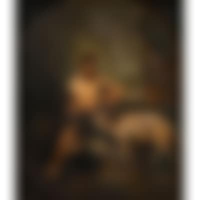 Boy with dogs (preview)