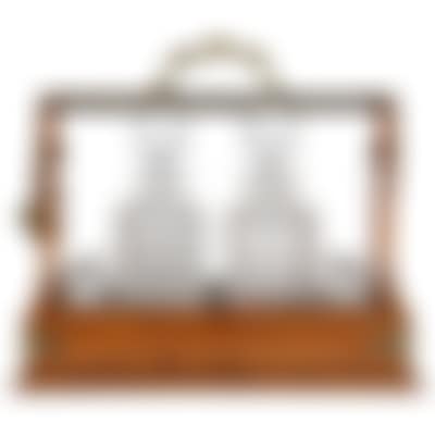 Liqueur box, Comprising two decanters and eight shot glasses (preview)