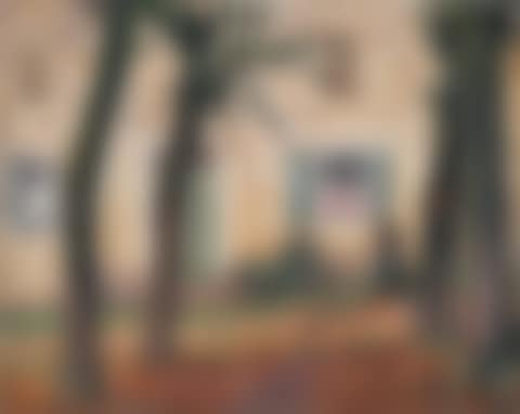 Interior of the courtyard at Le Caneau (The provender of the chickens) (preview)