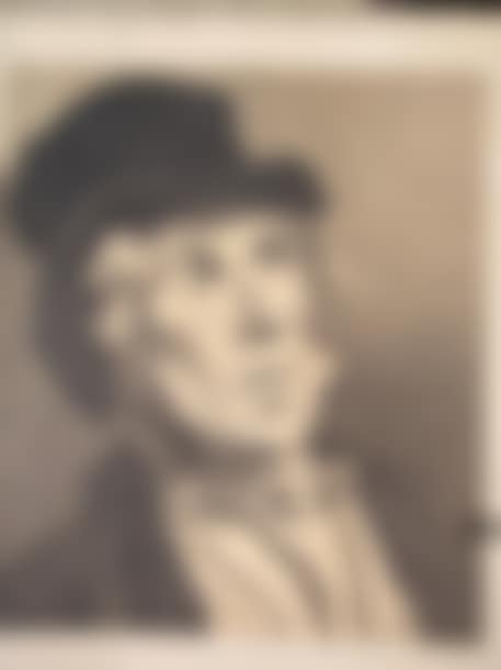 Portrait of a man with a flag (preview)