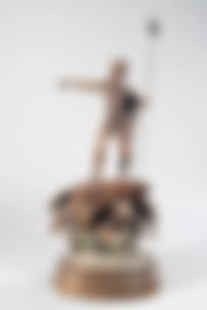Poseidon riding the waves armed with his trident (preview)