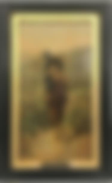 Young shepherd playing the flute (preview)