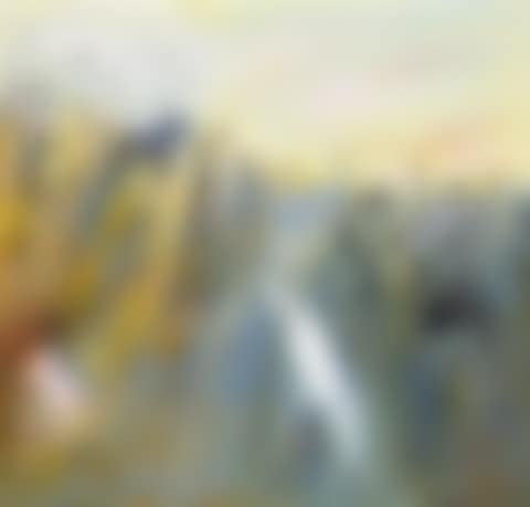 LANDSCAPE WITH BRIDE, RAM AND WATERFALL (preview)