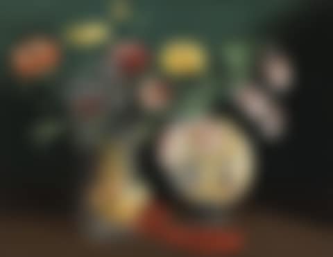 RANUNCULI WITH CORAL BEADS (preview)