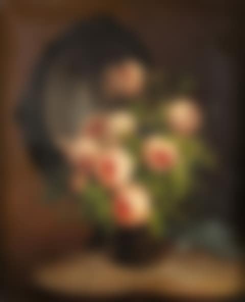 Still life with vase of flowers (preview)