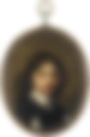 Portrait of a young man in a black robe (preview)