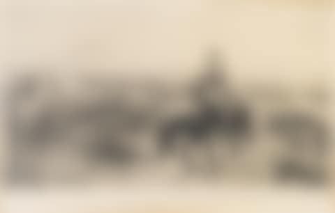 A framed engraving titled The Remnants of an Army (preview)